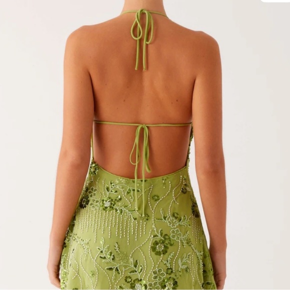 Pepper mayo Leo beaded mini dress - Picture 2 of 6